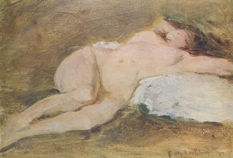 Frederick Mccubbin Nude Study France oil painting art